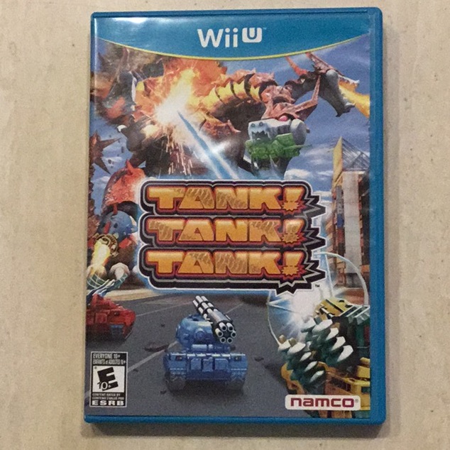 Tank Tank Tank Nintendo Wii U Game Complete Cib